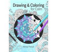 Drawing and Coloring for Calm: Relaxing Mandala Drawing Pages for Adults - Art Therapy