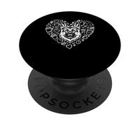 Drawing Art German Shepherd Coffee GSD PopSockets PopGrip Adesivo