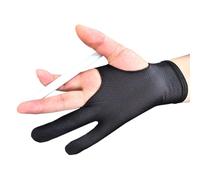 Drawing Glove, Digital Artist Two-Finger Glove, 2-Piece Set, Breathable Anti-Friction Accessory, for Graphic Tablet Sketching, Painting, Crafting, Beginners, Professionals