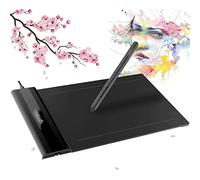 Drawing Graphic Tablet with 8192 Levels Battery-Free PenSupport Android Windows Mac Digital Tablet for Game OSU
