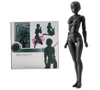 Drawing Mannequin Simulated Posable Manikin PVC DIY Articulated Drawing Figure Model Model for Sketching Painting Artists, Female Figure