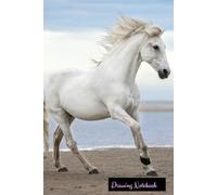 Drawing Notebook: Horse sketchbook for little girls, Pony drawing book for children, Horse themed notebook for creative teens and adult