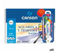 Drawing Pad Canson Basik 23 X 32,5 Cm A4+ (10 Units) NUOVO