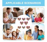 Drawing Paper Ornaments - Window Art | Translucent Activity Paper For Glass Window Decoration, Portable Crafts Supplies For Boys And Girls, DIY Sun-Catcher Art For Home; Perfect For School Projects