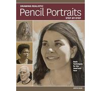Justin Maas Drawing Realistic Pencil Portraits Step by Step (Tascabile)