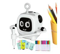 Drawing Robot - ABS, Rechargeable Kids Robot Toy, Educational Drawing Machine Set | Interactive Learning Creative Art System, Educational Robots, Drawings Machine For Kids, School, Home, Classroom