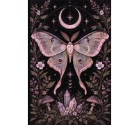 Drawn To The Moon: A Creative Notebook With Witchy Details On Every Page
