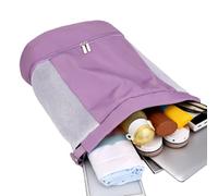 Drawstring Backpack | Mesh Waterproof Lightweight Large Capacity Pouch | Travel String Sports Back Bags For Women Men Teens Outdoor Hiking Picnic Travel Drawstring Bags With Shoes Compartment Drawst