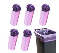 Drawstring Trash Bags, Portable Garbage Pouch, 17.72x19.69 Inches Waste Bag with Easy Closure, Sturdy Tote, Kitchen Bin Liner with Leakproof Design, Household Waste Bags for Office Home