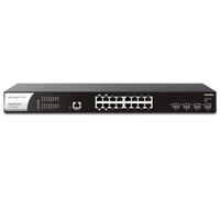 Switch di rete DrayTek VSPQ2200XB-K VigorSwitch PQ2200xb 16 Port 2.5 GbE POE+ Managed Layer 2+ with 4x POE++ Ports and 10GbE SFP+ [VSPQ2200XB-K]