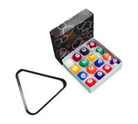 drburpily 16 pezzi Mini palle da biliardo in resina stabili e durevoli per una palla da mini biliardo liscia e resistente allo sbiadimento a lungo termine, durevole ed elastica, Palla 3.2 cm