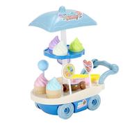 drburpily Accendi la creatività con il set di bancarelle per case delle bambole in miniatura educative, costruzione robusta e durevole, giocattolo educativo per l'interazione tra genitori e figli.