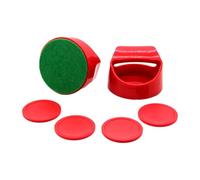drburpily Accessori per Air Hockey da Tavolo, Spingitori per Emozionanti Avventure di Gioco con la Famiglia e gli Amici. Giochi di Air Hockey a grandezza Naturale. Possono Essere