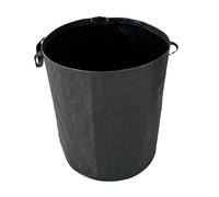 drburpily Borsa da giardinaggio portatile, cestino pieghevole, facile da pulire, borsa giardino riutilizzabile per la raccolta dei rifiuti del giardino, tessuto intrecciato per la raccolta delle