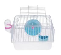 drburpily Casetta per criceti e Grande Gabbia per criceti Spazio abitativo rialzato per Piccoli Animali Domestici Facile da Montare e smontare Accessori per Piccola Gabbia per per