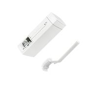 drburpily Cestino per rifiuti, porta scopino per WC, cestino per carta igienica, integrato con set di spazzole per una pulizia efficiente e salvaspazio del bagno, integrato con set per WC con