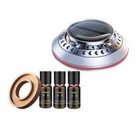 drburpily Deodorante per auto Goditi una guida fresca ogni Per volta Diffusore per auto in alluminio Deodorante per auto Elimina odori per auto Profumi per auto, B