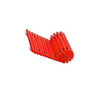 drburpily Equilibrio e coordinazione con il ponte Balance Board da esterno per attività per bambini. Il percorso è facile da riporre e fa risparmiare spazio. Quando non, rosso, 150x28.5 cm