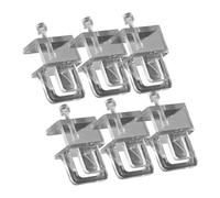 drburpily Il supporto di ricambio per rete per acquario consente un'installazione rapida e duratura, garantendo al contempo la sicurezza dei pesci. Clip per copertura acquario. Clip per rete antifuga.