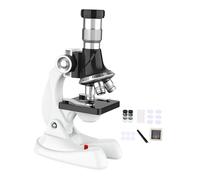 drburpily Microscopio STEM per bambini, giocattolo interattivo per l'apprendimento e l'esplorazione scientifica che consente di osservare in più direzioni e scoprire il mondo microscopico.