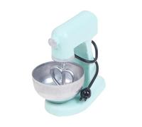 drburpily Modello decorativo per casa delle bambole Set da gioco per utensili da cucina Il mini miscelatore elettrico aggiunge fascino alla scena di delle bambole Decorazione della