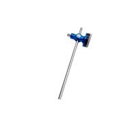 drburpily Pedale per batteria ad alte prestazioni,blu,Lunghezza 19 cm | accessorio in lega di alluminio progettato per una reazione rapida e un successo nella jazz, accessorio professionale per