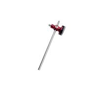 drburpily Pedale per batteria ad alte prestazioni,rosso,Lunghezza 19 cm | accessorio in lega di alluminio progettato per una reazione rapida e un successo nella jazz, accessorio professionale per