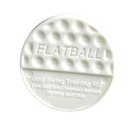 drburpily Pratica dello swing con palla da golf piatta Strumento portatile essenziale per sessioni di allenamento efficienti Adatto a tutte le età Allenamento per la pratica dello