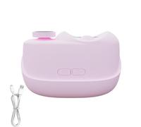 drburpily Rivoluziona la tua routine di cura delle unghie con il tagliaunghie elettrico 3 in 1 e luce LED. Tagliaunghie elettrico automatico 3 in 1 con funzione lucidante. Dotato di luci LED, rosa