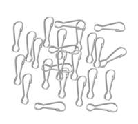 drburpily Robusta borsa a catena con clip a scatto Pulis, chiusure moschettone che offrono sicurezza per oggetti essenziali e documenti d'identità di qualità professionale, resistente e durevole.