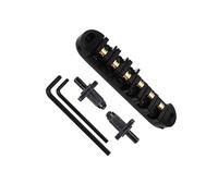 drburpily Set di sellette per ponte per chitarra Strategic Roller Saddle Sostituisci il ponte standard con parti che migliorano le prestazioni del cordiera per chitarra elettrica