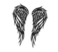 drburpily Splendida decorazione in metallo con d'angelo che simboleggiano amore, bellezza e forza, ornamento in metallo, opera d'arte, regali decorativi