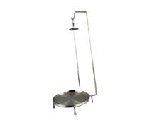 drburpily Supporto per spiedini da barbecue efficiente che trattiene il succo, eccellente per preparare gustosi pollo, pesce e salsicce. Supporto per pollame,