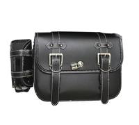 DRCIOQAZR Compatibile con Shadow per Suzuki per Boulevard per Sportster Borse Laterali per Motociclette 2 Pezzi Portautensili per Viaggio Borsa Portaoggetti Universale Borsa da Sella Moto