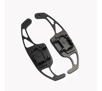 DRCIOQAZR Compatibile con Skoda per Scala 2019 2020 2021 Sostituisci La Paletta del Cambio del Volante Estensione della Paletta del Cambio 2 Pezzi Paletta del Cambio Dell'auto Paddle Cambio(Black)