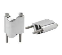 DRCIOQAZR Compatibile con Sportster per XL1200X 48 Riser Manubrio Moto Riser Manubrio Kit di Estensione Blocco Manubrio Moto Riser Manubrio Moto Riser Manubrio Moto(Chrome)