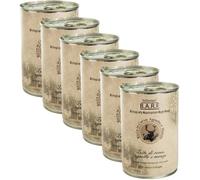 DRCLAUDERS BARF Kit Risparmio 6x400G Dr.Clauder's B.A.R.F. Dog Lattina CERVO AGNELLO E MANZO