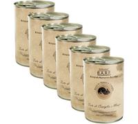 DRCLAUDERS BARF Kit Risparmio 6x400G Dr.Clauder's B.A.R.F. Dog Lattina CONIGLIO E MANZO