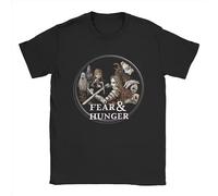 drdSED66DD Fear And Hunger Indie Game Icon T Shirt Black 3XL