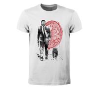 drdSED66DD Lone Hitman And Cub T-Shirt White XXL