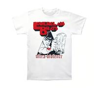 drdSED66DD Lower Class Brats Ultra Violence T-Shirt White L
