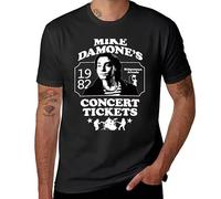 drdSED66DD Mike Damone s Concert Tickets Ridgemont Arcade T-Shirt Black S