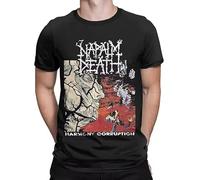 drdSED66DD Napalm Death T-Shirt Black L