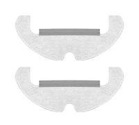 Dreame 1x Paio di panni mop di ricambio lavapavimenti per robot D10s Plus/D9 Plus,Pressione costante,Pulizia dei pavimenti,Panno con pratici adesivi per facilitarne la rimozione