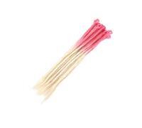 Dread Locks Capelli Naturali Capelli all'Uncinetto Capelli Dreadlocks Fatti a Mano Capelli Sintetici for Trecce for Donne e Uomini(Z2 4)