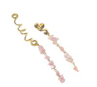 Dreadlock Charms - Natural Stone Hair Jewelry | 2 Piece Set