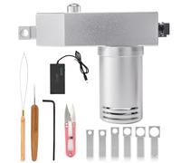 Dreadlock Maker Machine, Macchina Loc Portatile Fai -da -Te Veloce E Facile per Dreadlock, 6 Fori di Sostituzione 6/8/10/12/14/16mm (0,2/0,31/0,39/0,47/0,55/0,63in)