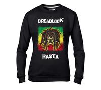 Dreadlock Rasta Reggae Donna Felpa Maglione - Bob Marley