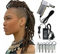 Dreadlocks Maker con 6 teste, macchina istantanea per dreadlock per Locs, macchina portatile per trecce e uncinetto, extension per capelli fai da te veloci