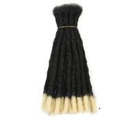 Dreadlocks sintetici Fatti a mano Trecce all'uncinetto Estensioni dei capelli Capelli morbidi per donne e uomini afro 6 10 20 pollici-T613-10 pollici-CINA-10Supporti